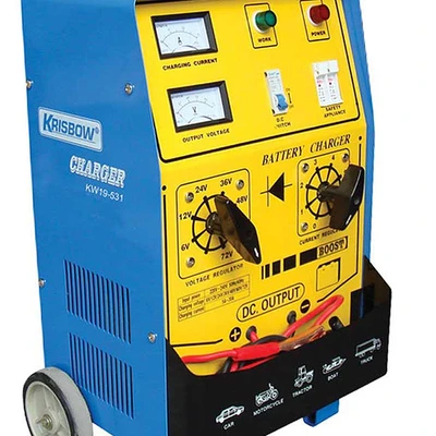 Gambar Krisbow Charger Aki Mobil 5A-30A 6V-72V Erbc5
