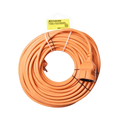 Gambar Krisbow Kabel Ekstensi 20 Meter 1.5 mm