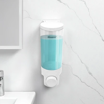 Gambar Krisbow 400 Ml Dispenser Sabun Cair Satu Tabung - Putih