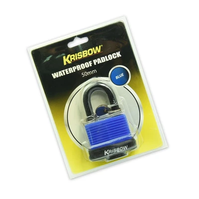 Gambar Krisbow Gembok Anti Air 50 mm - Biru
