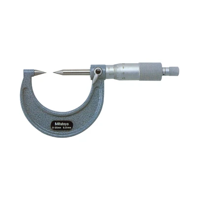 Gambar Mitutoyo Alat Ukur Mikrometer Point 25/0.01 mm 112-213