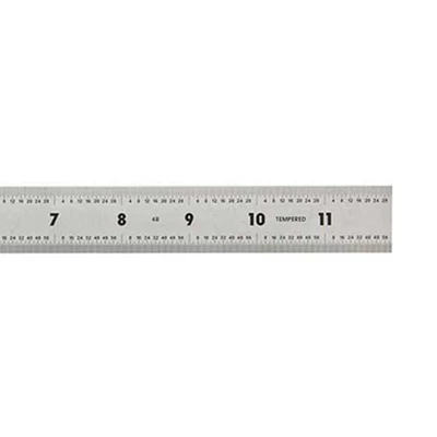 Gambar Mitutoyo Penggaris Besi 6 Inch/150 mm 182-105