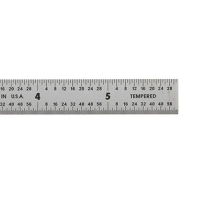Gambar Mitutoyo Penggaris Besi 6 Inch/150 mm 182-205