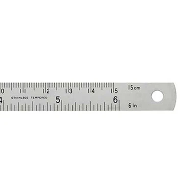 Gambar Mitutoyo Penggaris Besi Semi Fleksibel 6 Inch/150 mm 182-302