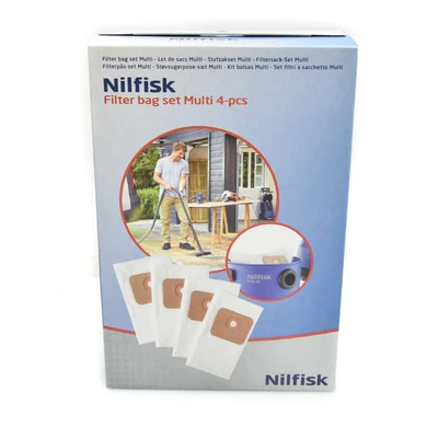 Gambar Nilfisk Kantong Vacuum Cleaner Set 4 pcs MULTI 20 107402336