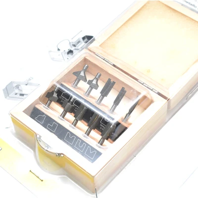 Proxxon 10 Piece Wood Router Cutter Set 29020