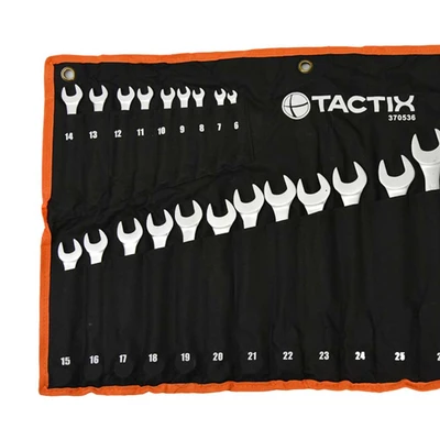 Gambar Tactix Kunci Ring Pas 6-32 mm 23 Pcs
