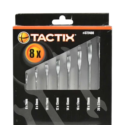 Gambar Tactix Set Kunci Pas 6-22 mm 8 Pcs