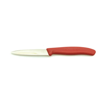 Gambar Victorinox Pisau Paring Gerigi 8 cm - Merah
