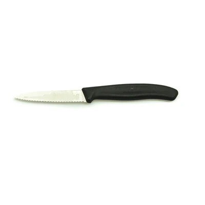Gambar Victorinox Pisau Paring Gerigi 8 cm - Hitam