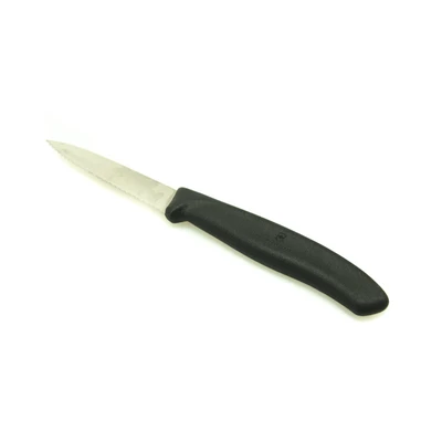 Gambar Victorinox Pisau Paring Gerigi 8 cm - Hitam