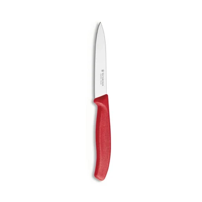 Gambar Victorinox 10 Cm Pisau Paring Pointed Tip - Merah