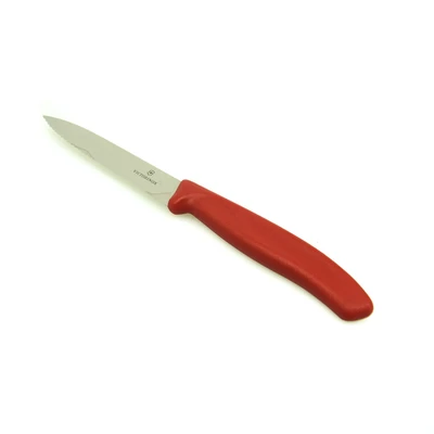 Gambar Victorinox Pisau Paring Gerigi 10 cm - Merah