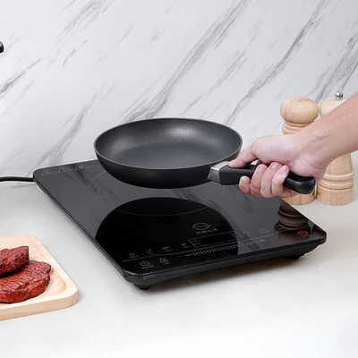Gambar Scanpan Classic Wajan Penggorengan Aluminium 20 cm - Hitam