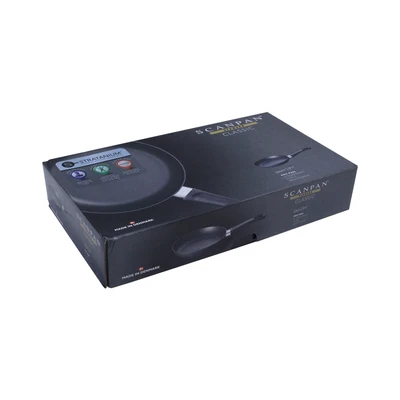 Gambar Scanpan Classic Wajan Penggorengan Aluminium 24 cm - Hitam