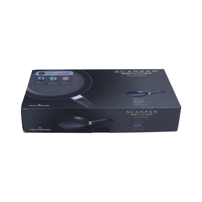 Gambar Scanpan Classic Wajan Penggorengan Aluminium 28 cm - Hitam