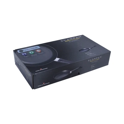 Gambar Scanpan Classic Wajan Penggorengan Aluminium 28 cm - Hitam