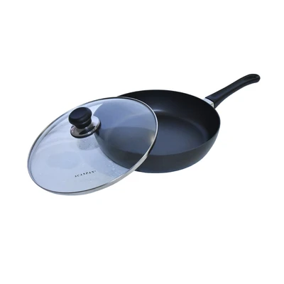 Gambar Scanpan Classic Wajan Tumis Dengan Tutup Aluminium 24 cm - Hitam