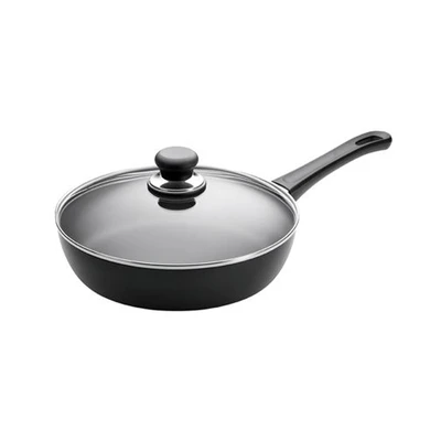 Gambar Scanpan Classic Wajan Tumis Dengan Tutup Aluminium 26 cm - Hitam