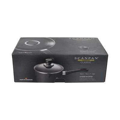 Gambar Scanpan Classic Panci Saucepan Non-Stick Coating 18 cm - Hitam