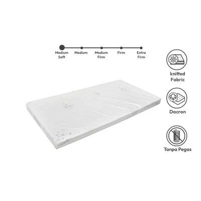 Gambar Informa 90x200x10 cm Kasur Anak Dacron - Putih