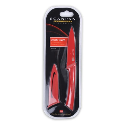 Gambar Scanpan Spectrum Pisau Serbaguna 9 cm - Merah