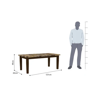 Jual Ashley Lacey Set Meja Tamu Sisi Cokelat Terbaru Ruparupa