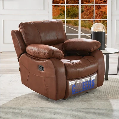 Jual Cheers Maclaine Sofa Recliner Fabric 1 Seater Cokelat Terbaru Ruparupa