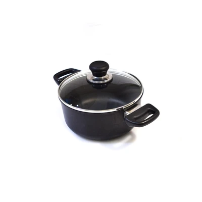 Gambar Scanpan Classic Panci Saucepan Low Non-Stick Coating 20 cm - Hitam