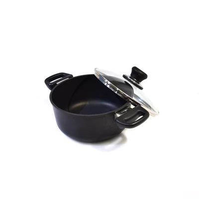 Gambar Scanpan Classic Panci Saucepan Low Non-Stick Coating 20 cm - Hitam