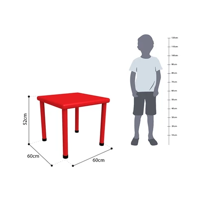 Gambar Informa Yaris Meja Anak Square - Merah
