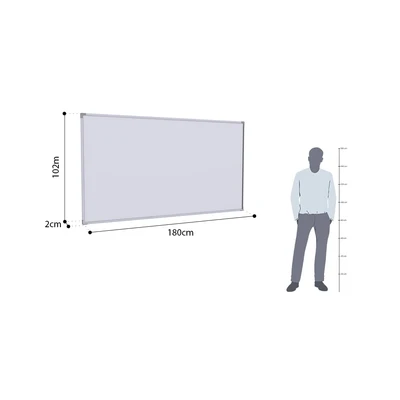 Gambar Informa Whiteboard Gantung 180x100 cm - Putih
