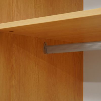 ALEA 3 DOORS WARDROBE OAK WHITE (U/3)