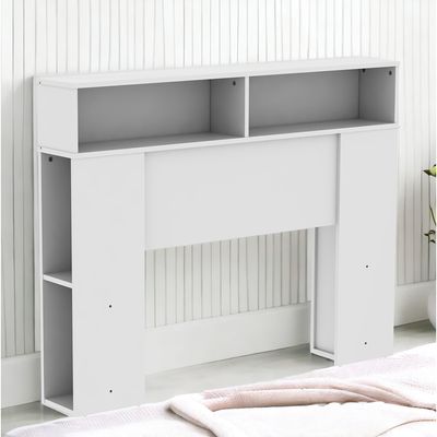GIO HEADBOARD BED WHITE