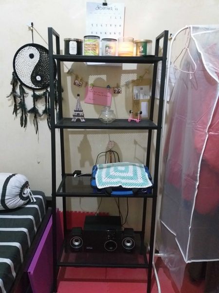 Jual Rak Besi 4 Tingkat Libie Hitam Ruparupa