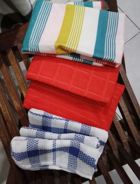 Jual Informa Set Pcs Kain Lap Dapur Motif Garis Terbaik Informa