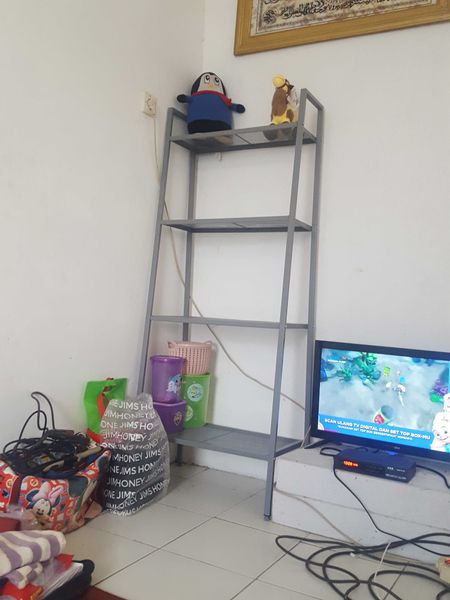 Jual Libie Rak Besi 4 Tingkat Abu Abu Terbaik | Informa