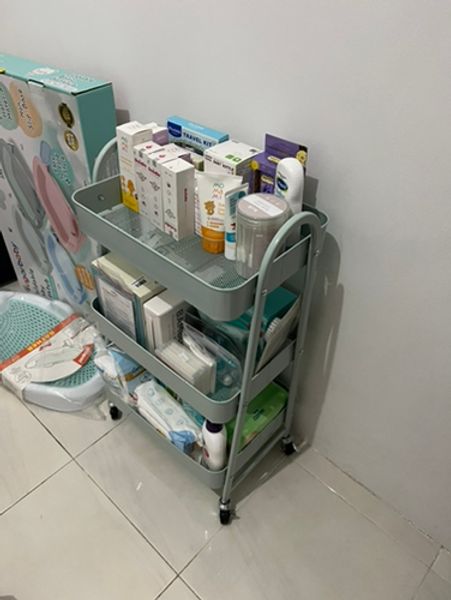 Troli Rak Informa Jual Informa Walter Ii Rak Troli Dapur 3 Tingkat Hijau Muda Terbaik ...