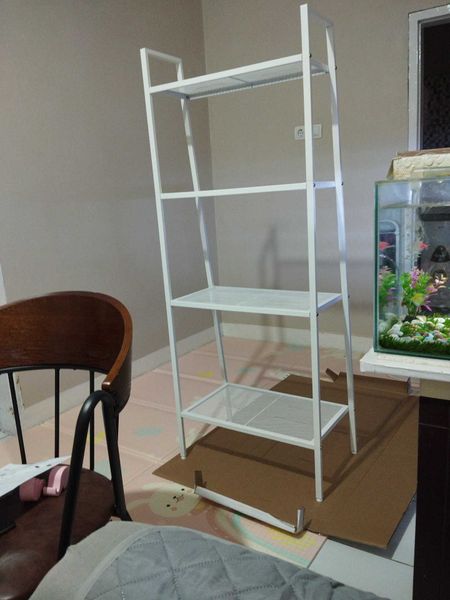 Jual Libie Rak Besi 4 Tingkat Putih Terbaik | Informa