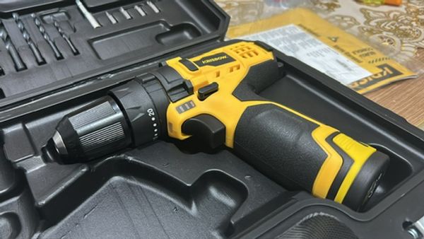 Jual Krisbow Bor Cordless Impact 10 Mm 12 V Ircid 122 Original AZKO