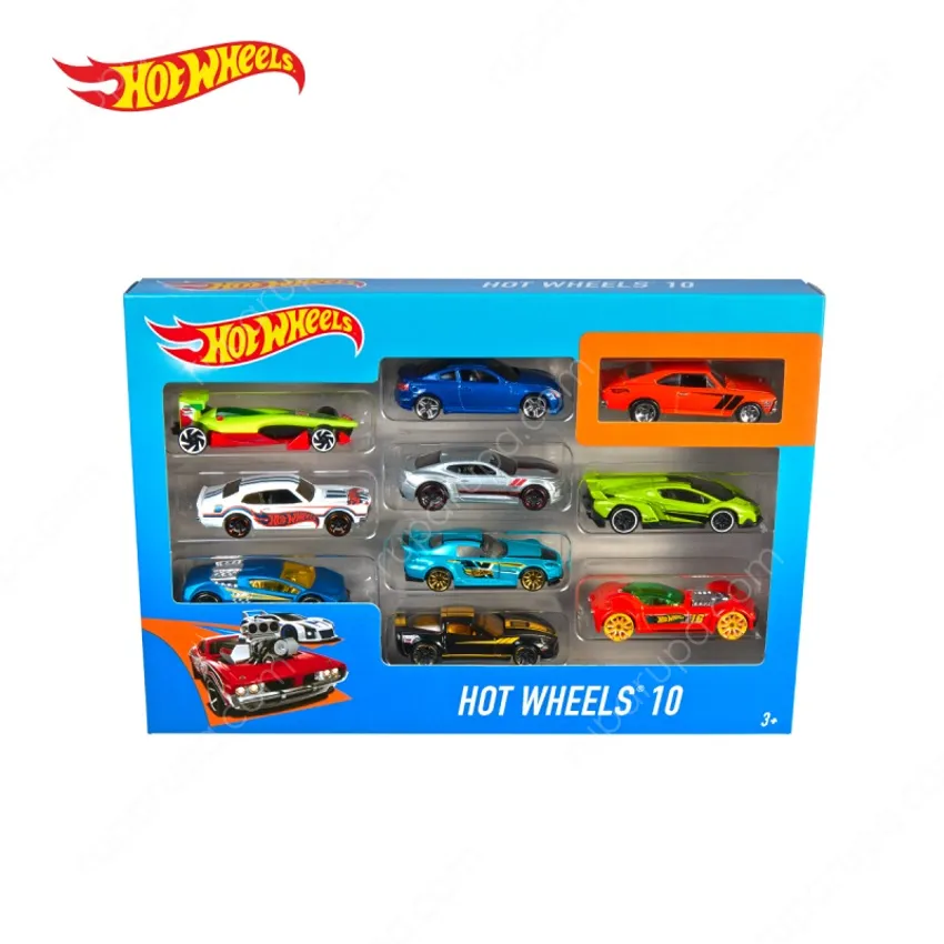 Jual Hot Wheels Set 10 Pcs Diecast Mobil Basic 54886 Terbaru