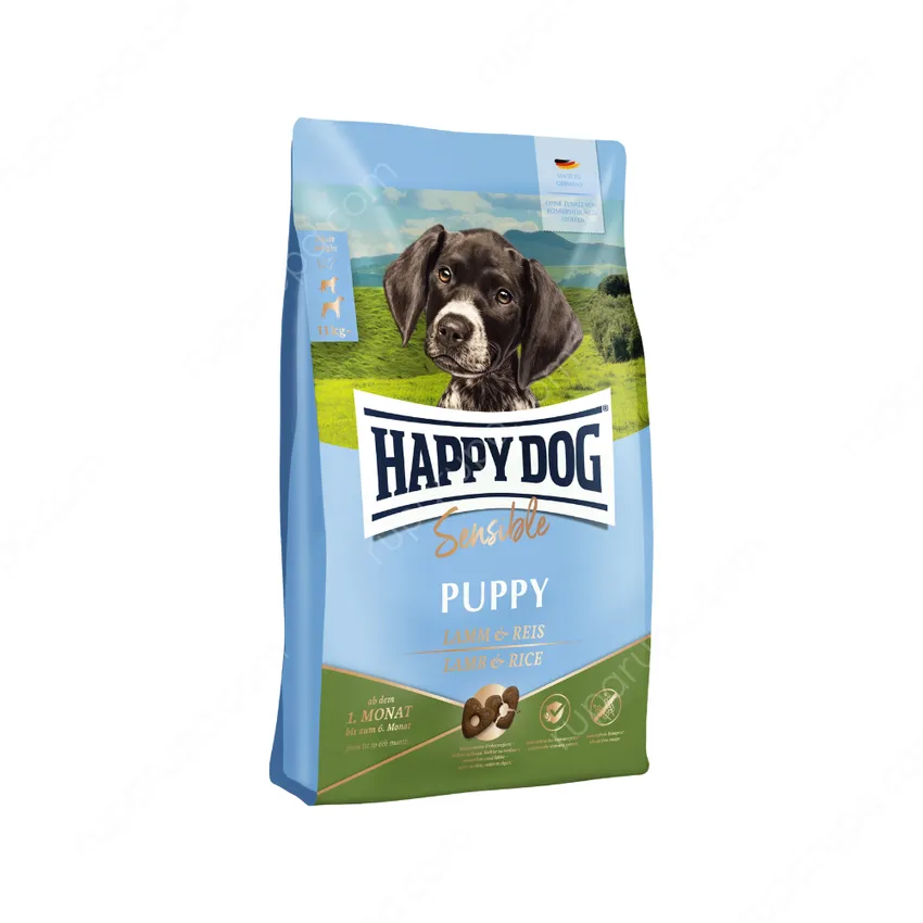 Jual Happy Dog Sensible Makanan Anjing Kering Puppy Lamb & Rice 1