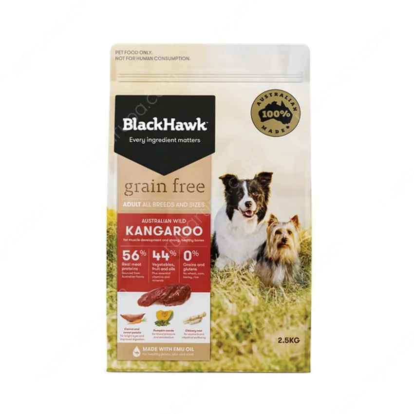 Jual Blackhawk Kg Makanan Anjing Kering Adult Kangaroo