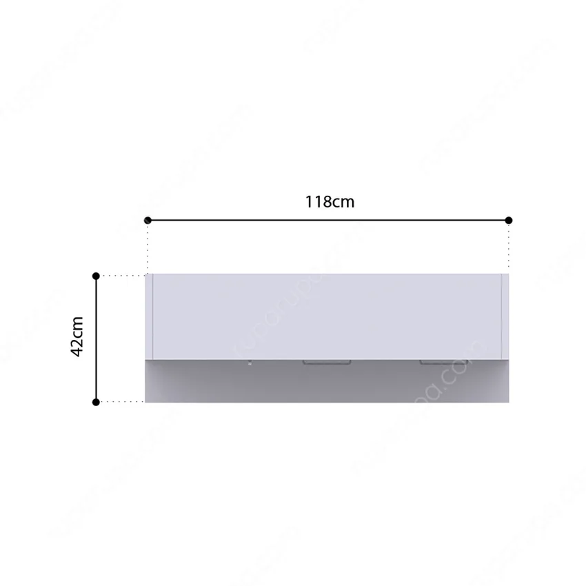 Informa Sky Kabinet Dapur Metal - Putih