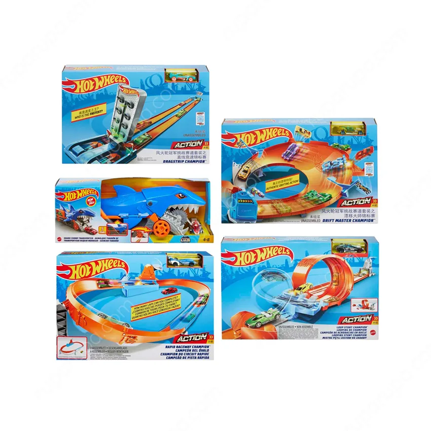 Hot Wheels Playset Track Set Championship Random