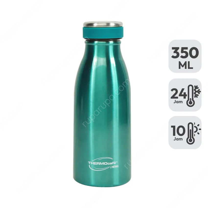 Jual Thermos Thermocafe Botol Vacuum Flask 350 Ml Biru Terbaru