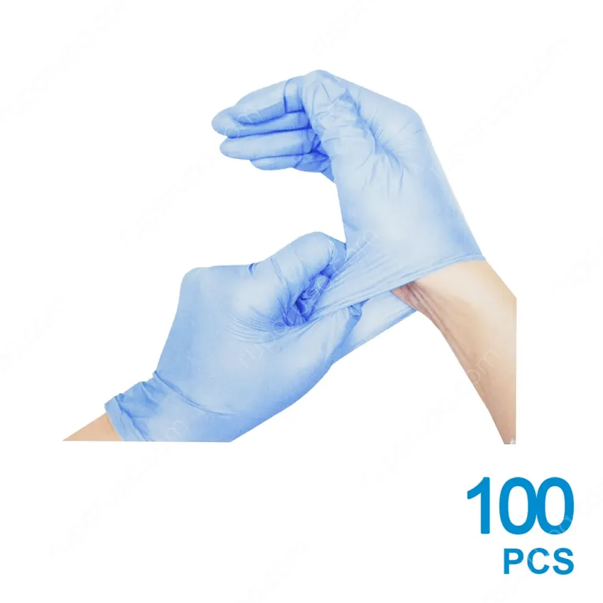 Jual Basic Set 100 Pcs Sarung Tangan Inspeksi Vinyl Ukuran M