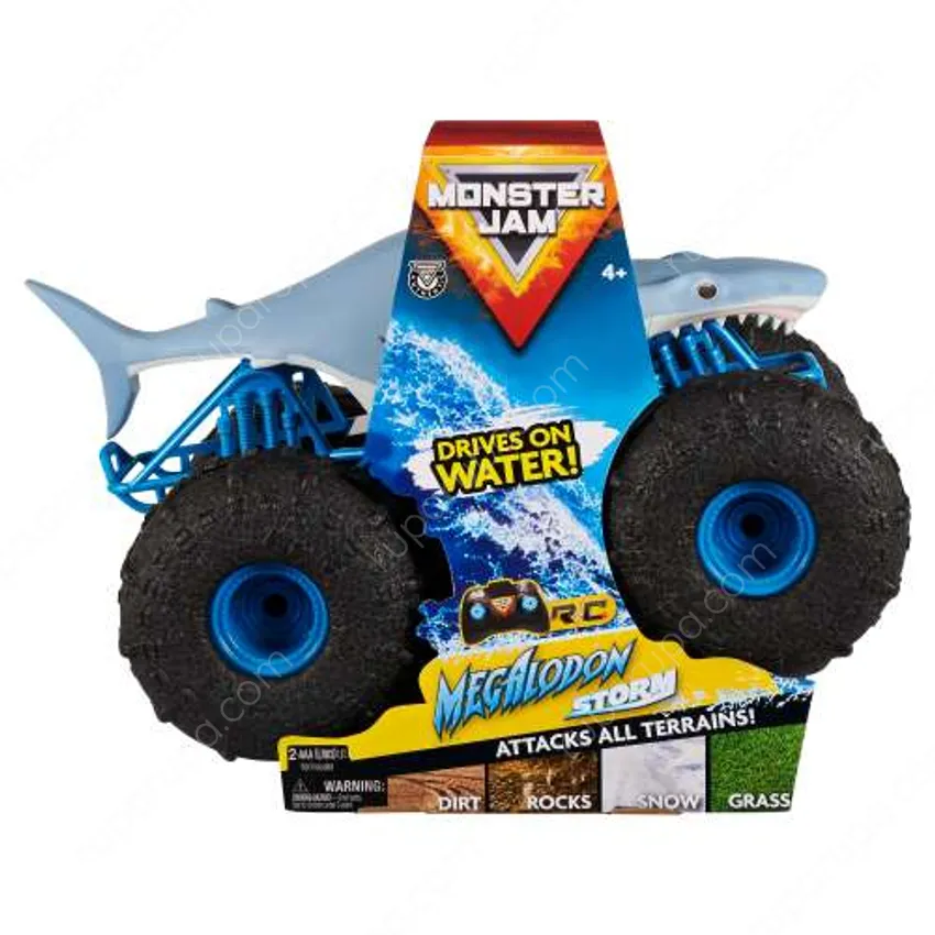 Monster Jam Megalodon Storm Thrasher Remote Control