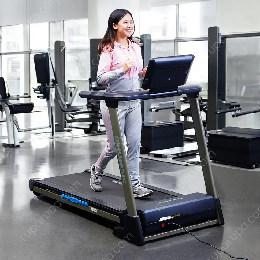 Kinetic treadmill motorized led 0.8 hp online
