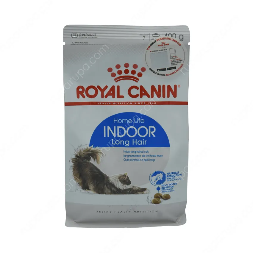 Jual Royal Canin 400 Gr Makanan Kucing Fhn Indoor Long Hair